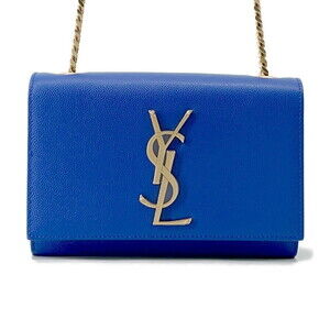 Saint Laurent Paris Chain Shoulder Bag Kate Leather